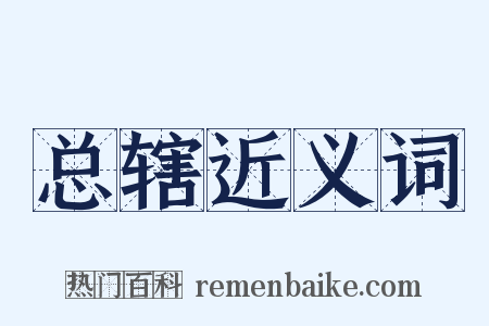 总辖近义词是什么意思的图片